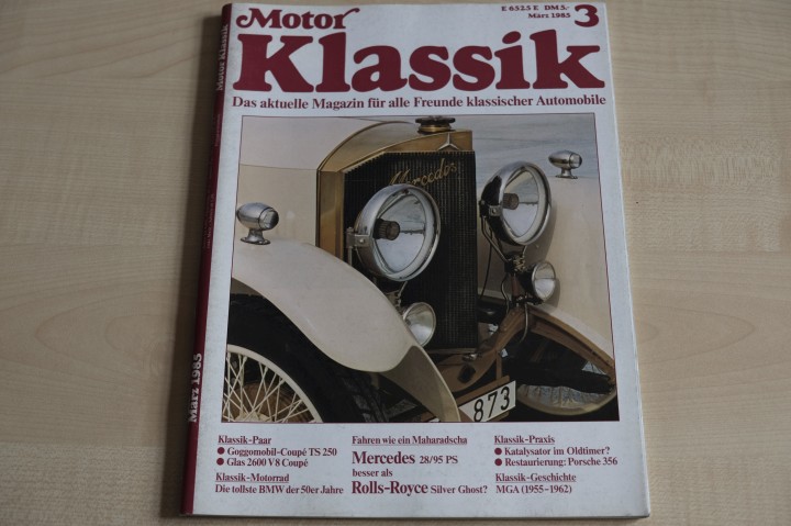 Motor Klassik 03/1985